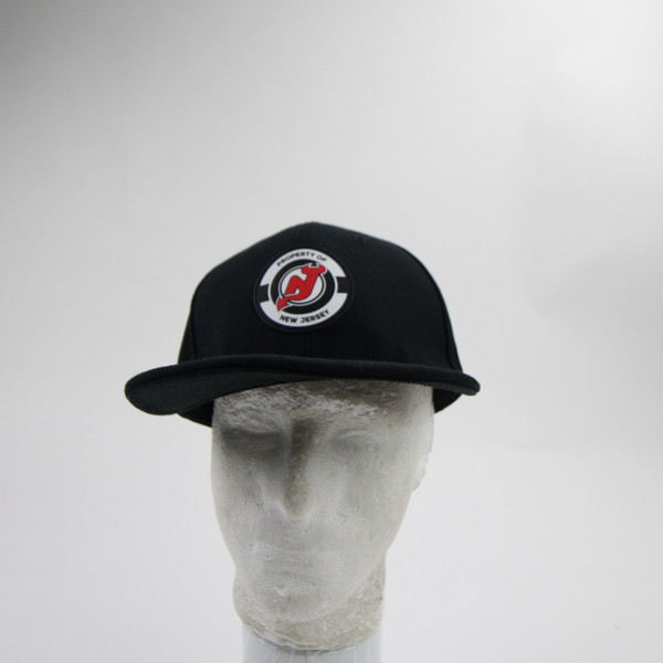 New Jersey Devils Fanatics NHL Pro Authentics Snap-Back Hat Unisex Black Used OSFA-HATS-013021