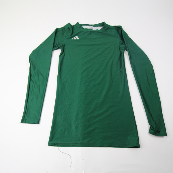 adidas Long Sleeve Shirt Women's Green Used-TOPS-140869