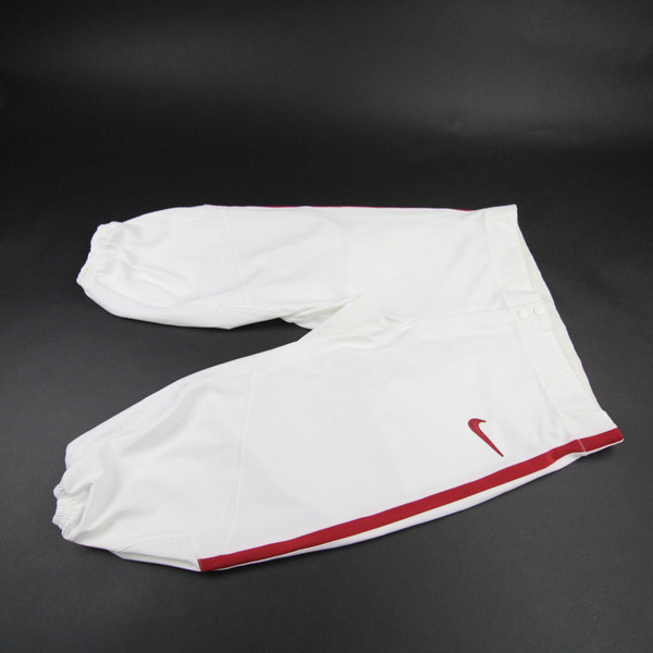 USC Trojans Nike Baseball Pants Men's White/Cardinal Used-PNTS-029166