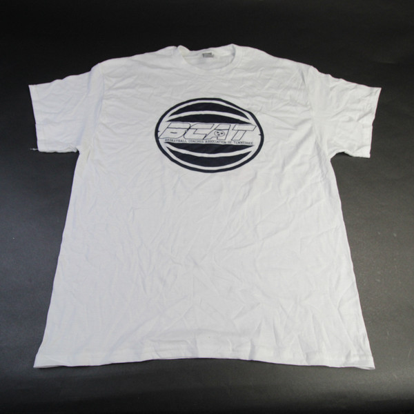 Gildan Heavy Cotton Short Sleeve Shirt Men's White Used XL-TOPS-142136