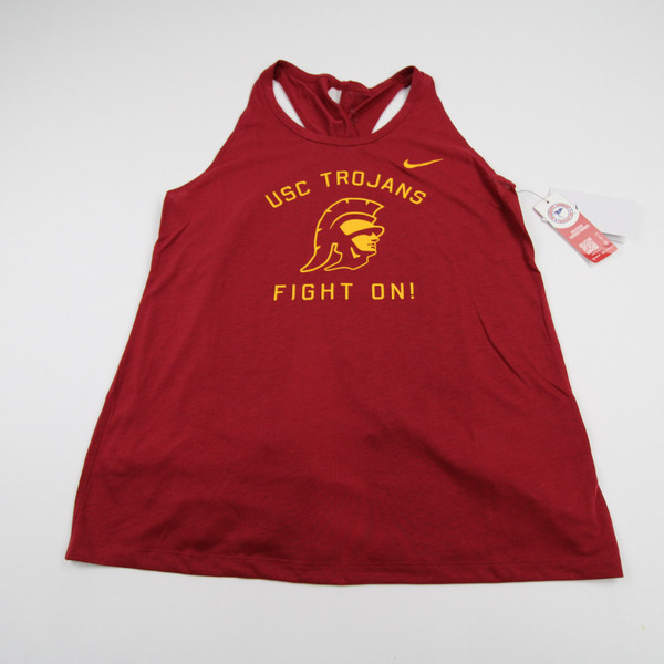USC Trojans Nike Sleeveless Shirt Women's Crimson New-TOPS-141959