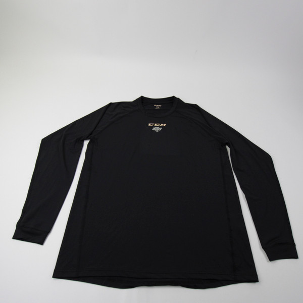 Ontario Reign CCM Long Sleeve Shirt Men's Black Used M-TOPS-141896