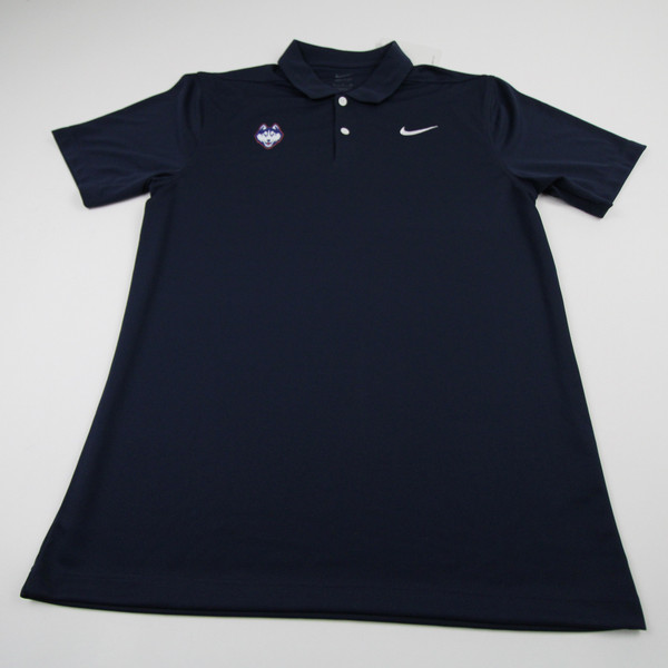 UConn Huskies Nike Dri-Fit Polo Men's Navy New-TOPS-142052