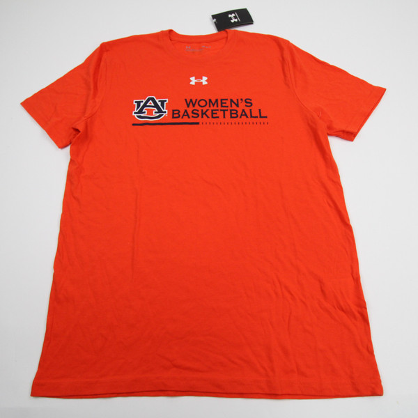 Auburn Tigers Under Armour Short Sleeve Shirt Men's Orange New M-TOPS-142362