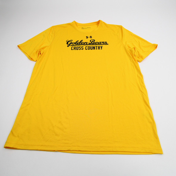 California Golden Bears Under Armour Short Sleeve Shirt Men's Gold New M-TOPS-142671