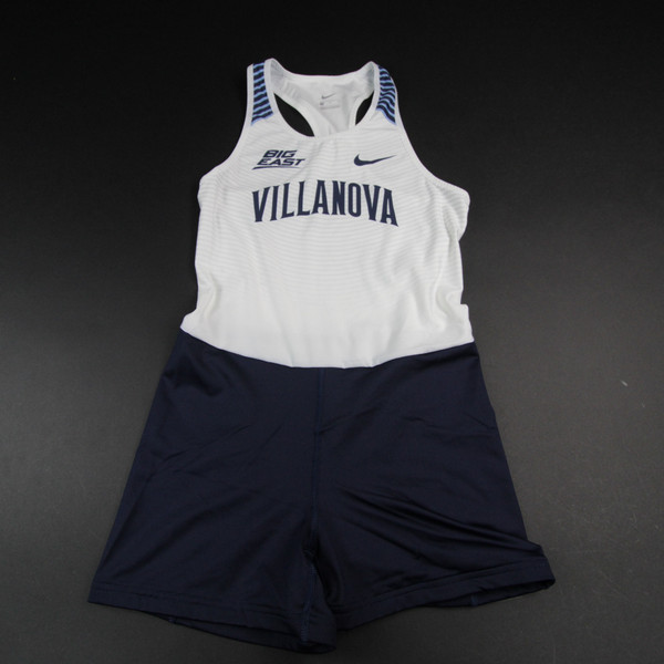 Villanova Wildcats Nike Singlet Women's White/Navy Used-PNTS-029731