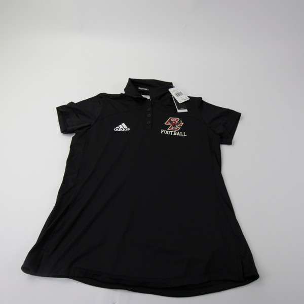 Boston College Eagles adidas Polo Women's Black New with Tags Multiple Sizes TOPS-143850