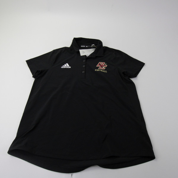 Boston College Eagles adidas Polo Women's Black New-TOPS-143833