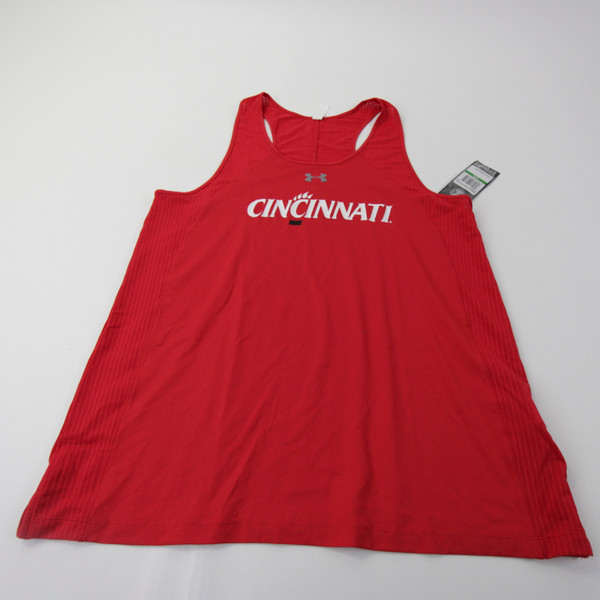 Cincinnati Bearcats Under Armour Sleeveless Shirt Women's New with Tags L TOPS-143955