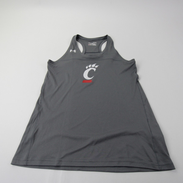 Cincinnati Bearcats Under Armour Sleeveless Shirt Women's Gray Used M TOPS-144039