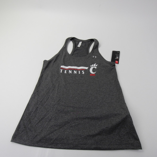 Cincinnati Bearcats Under Armour Sleeveless Shirt Women's Gray New M-TOPS-144019