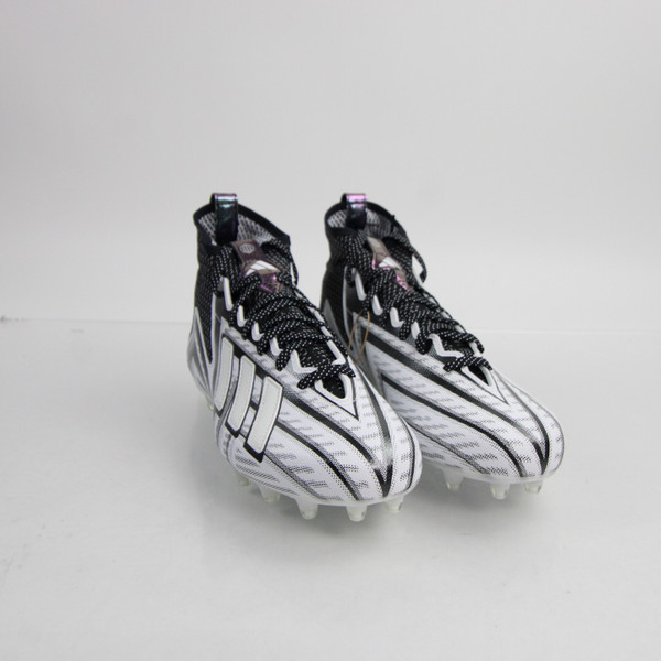 adidas Football Cleat Men's Black/White New without Box-CLEA-013324