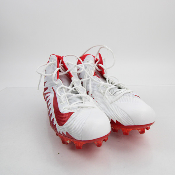Nike Alpha Menace Football Cleat Men's White/Red Used 16-CLEA-013359