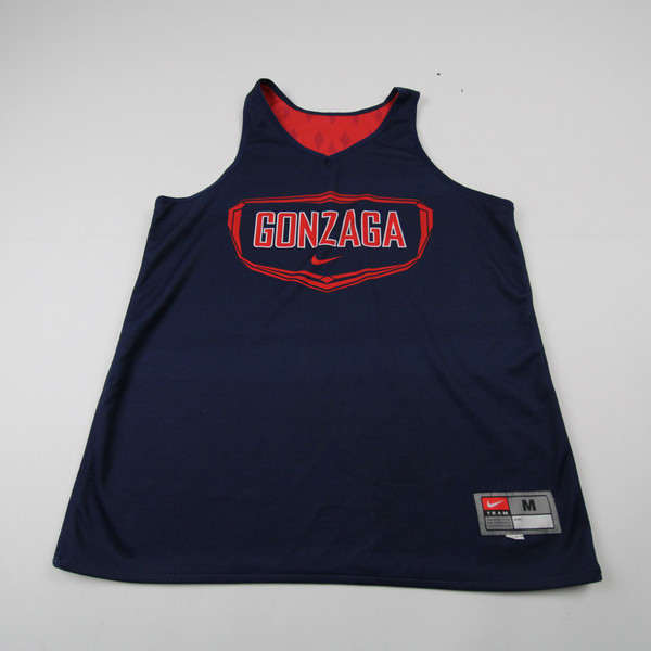 Gonzaga Bulldogs Nike Practice Jersey - Basketball Women's Navy/Red Used M-JRSY-008481