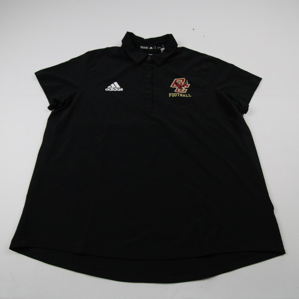 Boston College Eagles adidas Polo Women's Black Used XL-TOPS-144455
