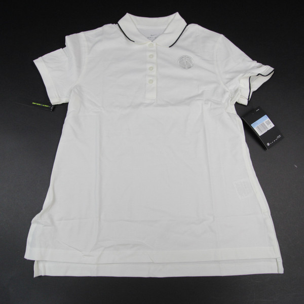 Washington Wizards Nike Dri-Fit Polo Women's White New with Tags Multiple Sizes TOPS-144638