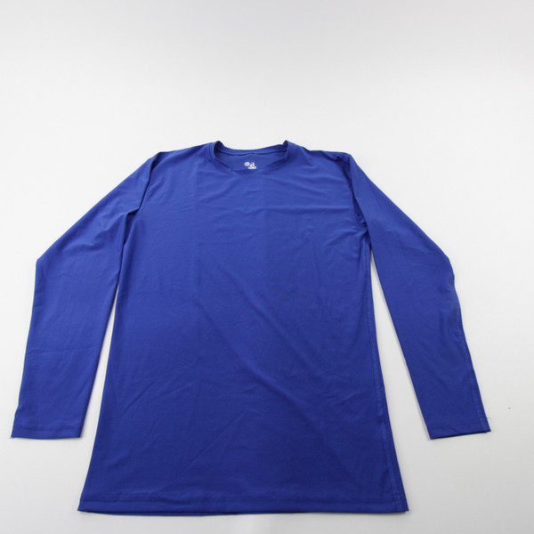 Badger Long Sleeve Shirt Men's Blue Used XL-TOPS-144645