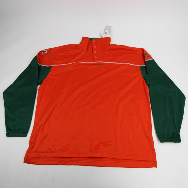 Miami Hurricanes adidas Aeroready Pullover Men's New with Tags Multiple Sizes TOPS-144662