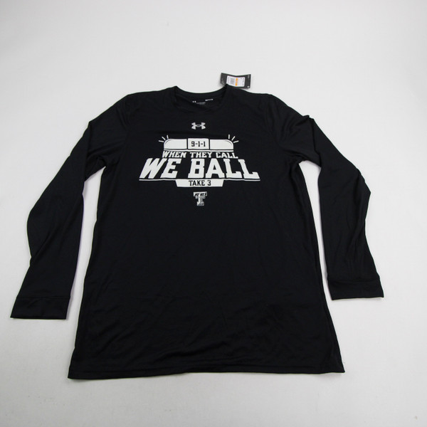 Texas Tech Red Raiders Under Armour Long Sleeve Shirt Men's Multiple Sizes TOPS-144716