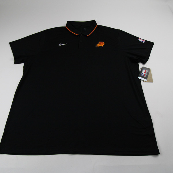 Phoenix Suns Nike NBA Authentics Polo Men's Black New 3XL-TOPS-144800
