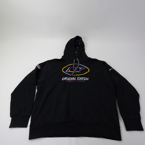 New York Jets Nike NFL On Field Sweatshirt Men's Black Used L TOPS-144874