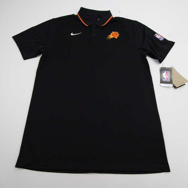 Phoenix Suns Nike NBA Authentics Polo Men's Black New-TOPS-145227