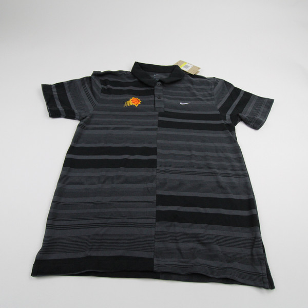 Phoenix Suns Nike Dri-Fit Polo Men's Dark Gray/Black New S-TOPS-145395