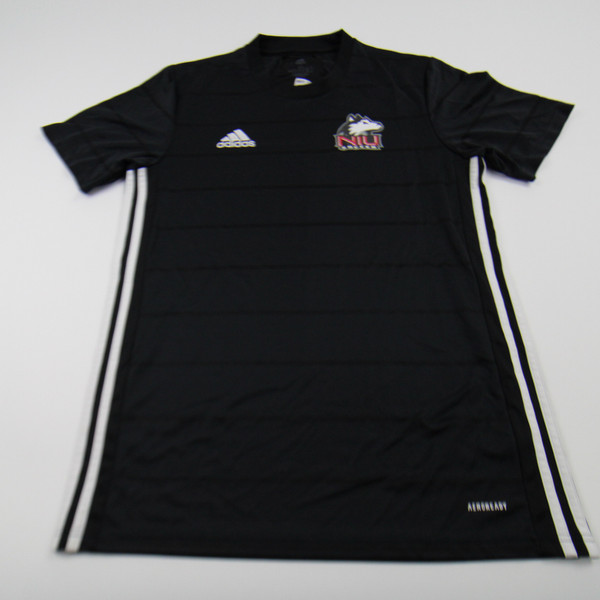 NIU Huskies adidas Short Sleeve Shirt Men's Black Used-TOPS-146293