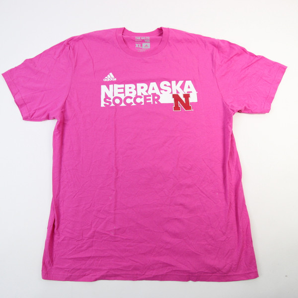Nebraska Cornhuskers adidas Go-To tee Short Sleeve Shirt Men's Multiple Sizes TOPS-146602