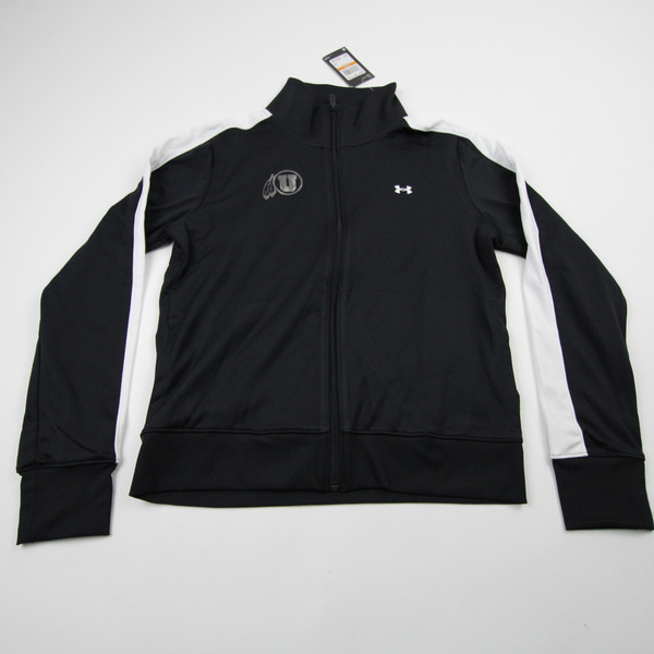 Utah Utes Under Armour Jacket Women's Black New with Tags Multiple Sizes TOPS-147044