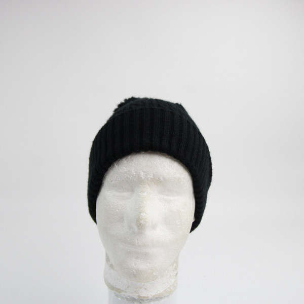  Winter Hat Unisex Black Used OSFM HATS-013652