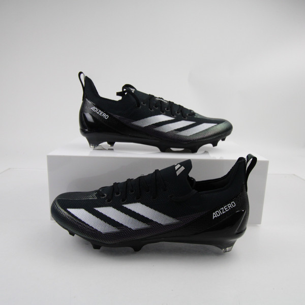 adidas adizero Football Cleat Men's Black New without Box-CLEA-013679