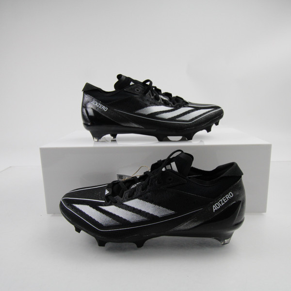 adidas adizero Football Cleat Men's Black New without Box-CLEA-013682