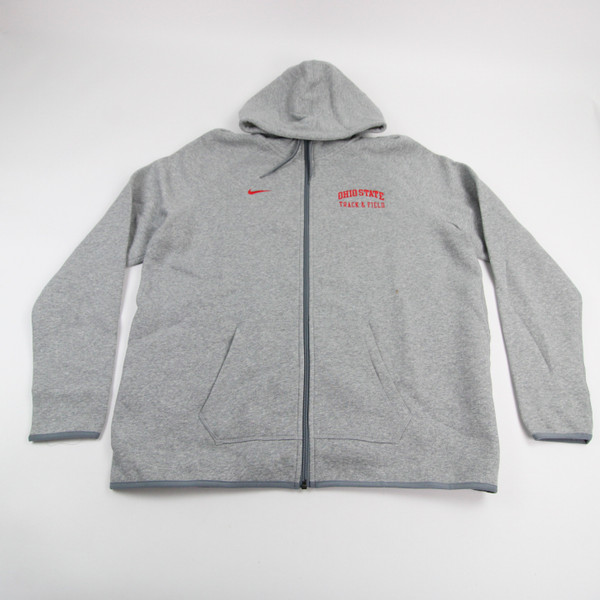 Ohio State Buckeyes Nike Jacket Women's Gray New-TOPS-148497