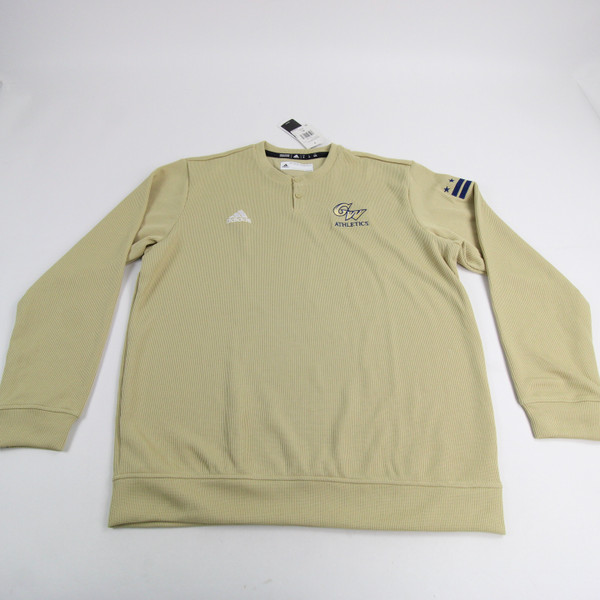 George Washington Colonials adidas Long Sleeve Shirt Men's Multiple Sizes TOPS-148718