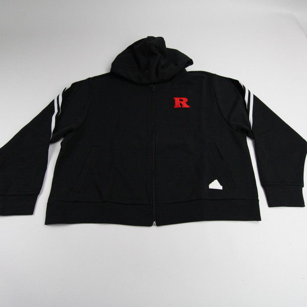 Rutgers Scarlet Knights adidas Jacket Women's Black New-TOPS-148179