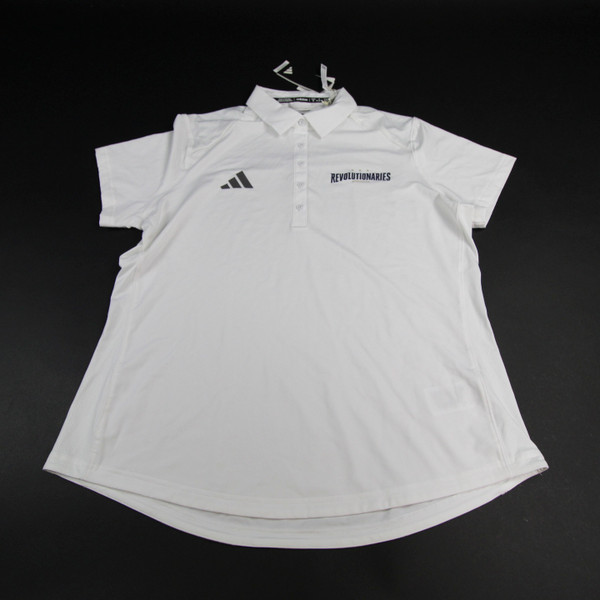George Washington Colonials adidas Aeroready Polo Women's White New-TOPS-148898