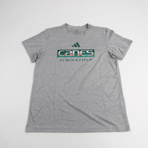 Miami Hurricanes adidas Short Sleeve Shirt Women's Multiple Sizes TOPS-148949
