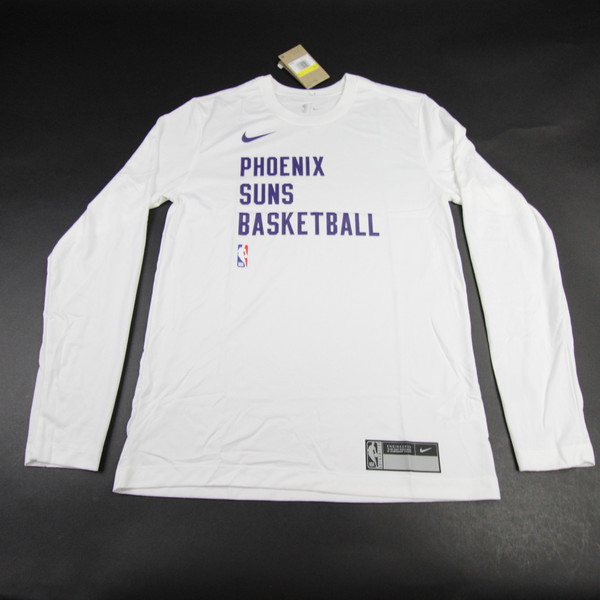 Phoenix Suns Nike NBA Authentics Dri-Fit Long Sleeve Shirt Men's Multiple Sizes TOPS-147377