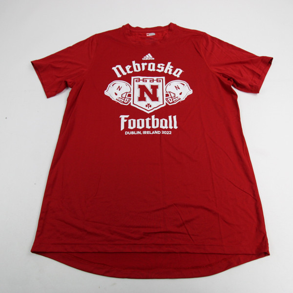 Nebraska Cornhuskers adidas Creator Short Sleeve Shirt Men's Multiple Sizes TOPS-149191