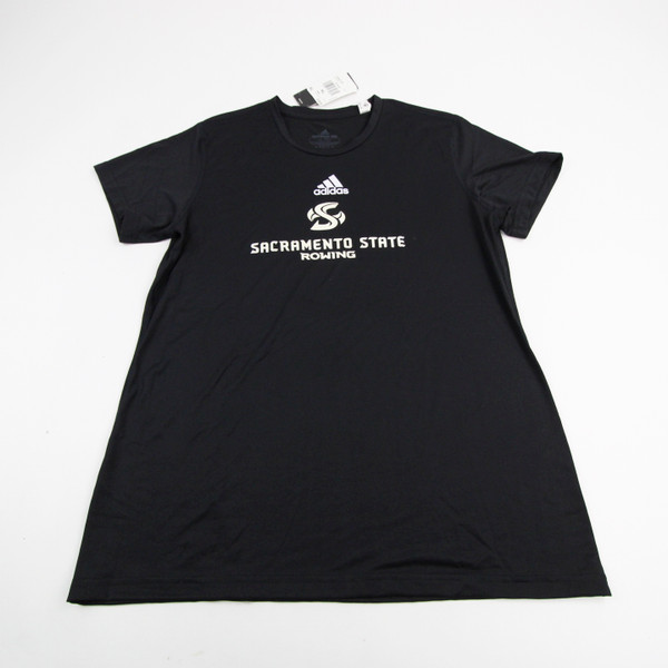 Sacramento State Hornets adidas Creator Short Sleeve Shirt Men's Black New XS-TOPS-149238