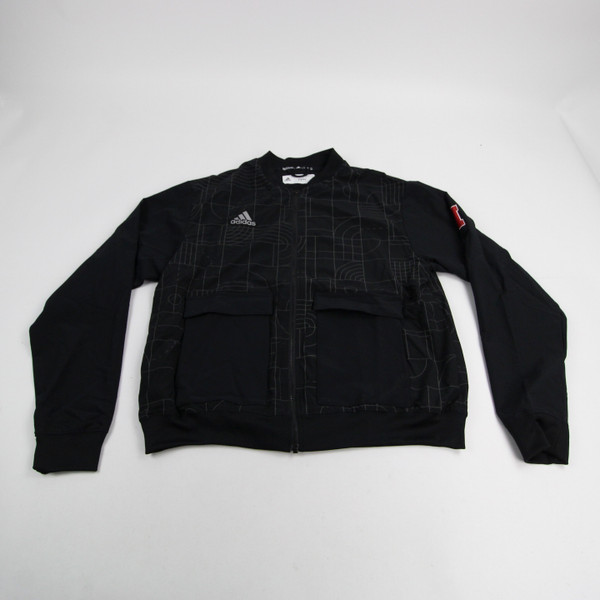 Nebraska Cornhuskers adidas Primegreen Jacket Men's Black Used M TOPS-149270