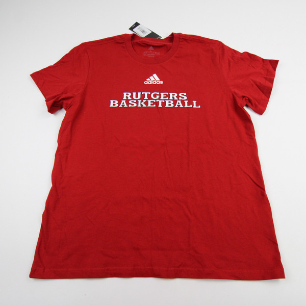 Rutgers Scarlet Knights adidas Short Sleeve Shirt Women's Red New-TOPS-148176