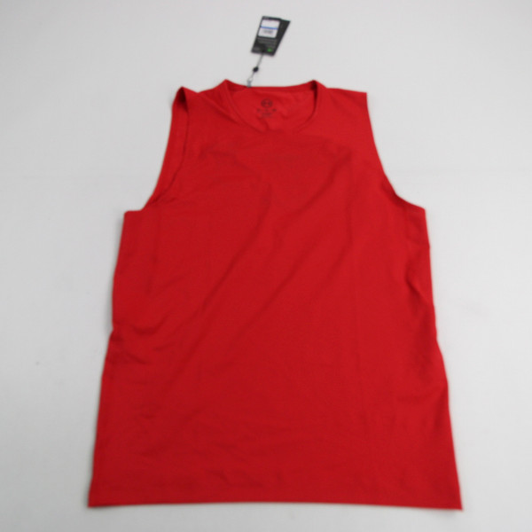 Under Armour HeatGear Sleeveless Shirt Men's Red Used XL TOPS-149330