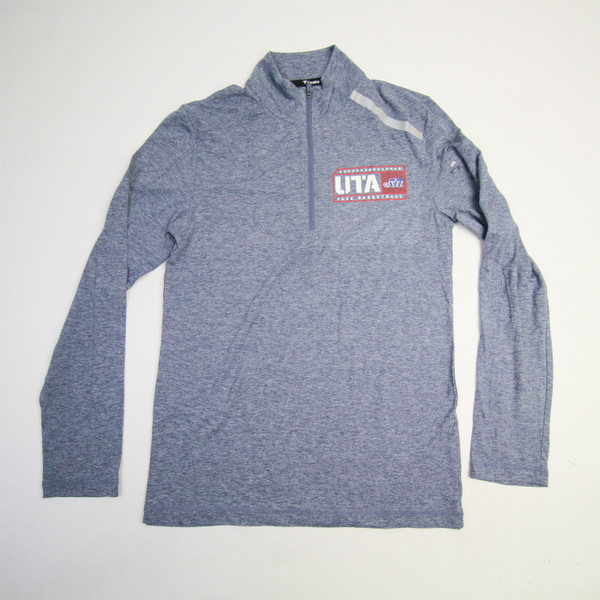 Utah Jazz Fanatics Pullover Men's Navy/Heather New-TOPS-149339