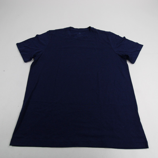 adidas Short Sleeve Shirt Men's Navy New without Tags L TOPS-149347