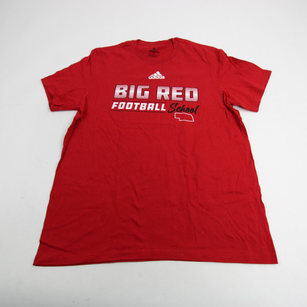 Nebraska Cornhuskers adidas Amplifier Short Sleeve Shirt Men's L TOPS-149429