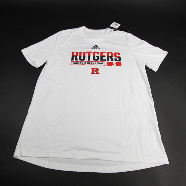 Rutgers Scarlet Knights adidas Short Sleeve Shirt Men's Multiple Sizes TOPS-149654