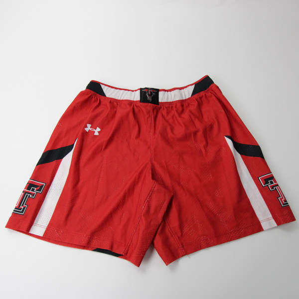 Texas Tech Red Raiders Under Armour Game Shorts Women's Red Used L SHOR-032542