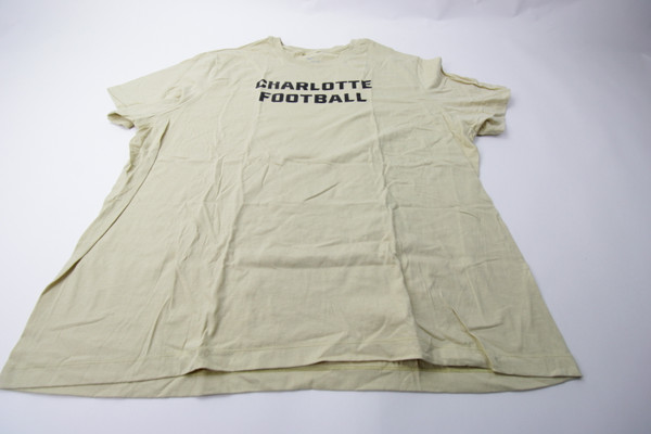Charlotte 49ers Nike Nike Tee Short Sleeve Shirt Men's Tan New 3XL-TOPS-149816